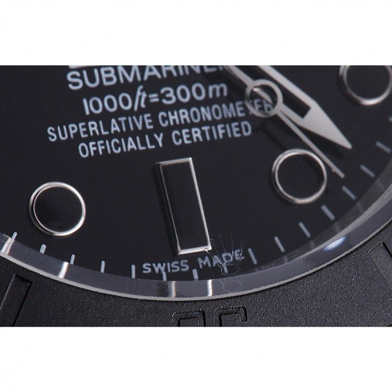 Submariner schwarzes Zifferblatt 621995 Detailansicht