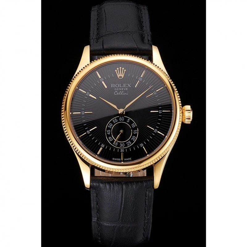 Superclone Cellini schwarzes Zifferblatt REP016806 Perspektivansicht