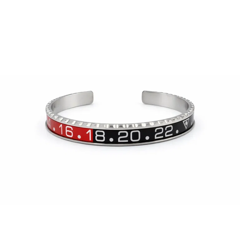 Coke Rot-Schwarz GMT Titanstahl-Armspange