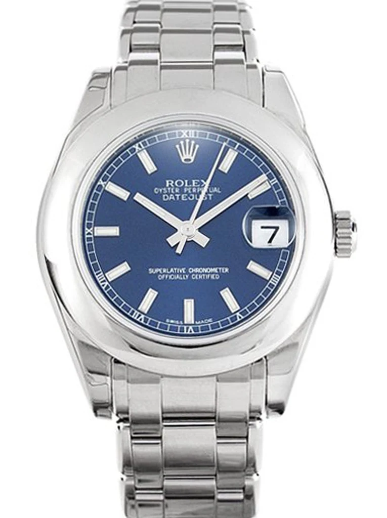 Datejust blaues Zifferblatt 81209