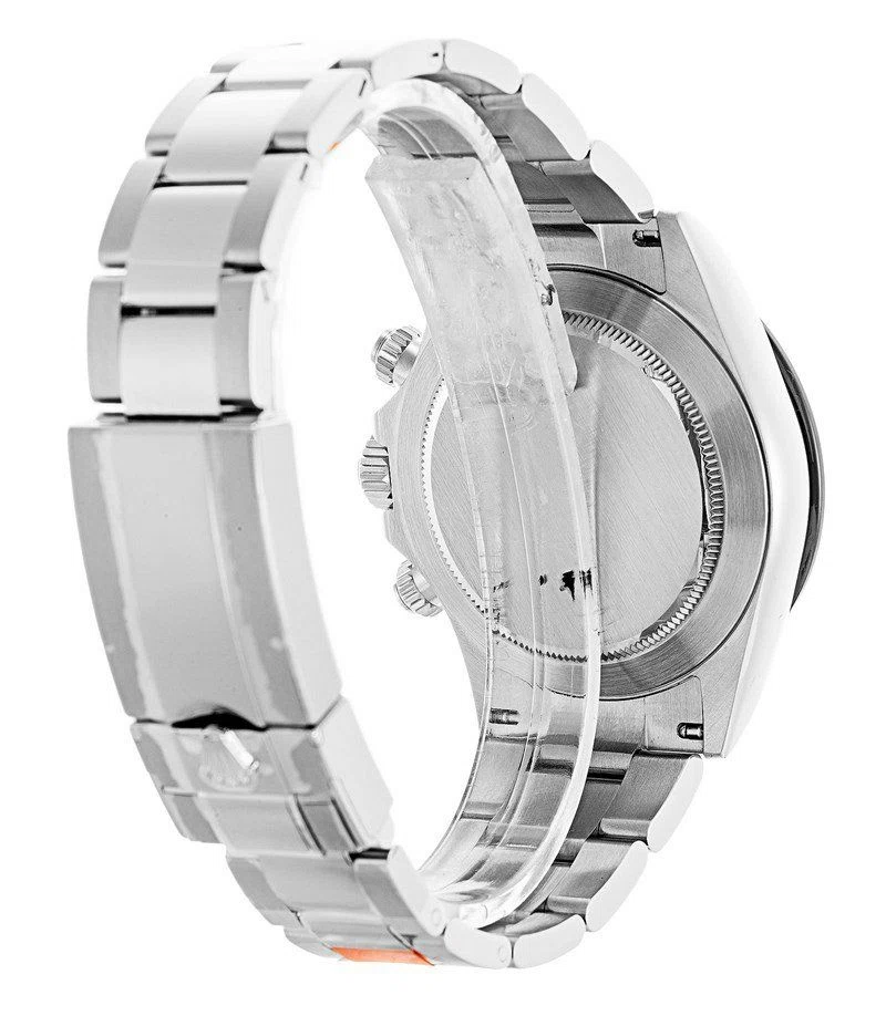 Superclone Daytona "Panda" weißes Zifferblatt 116500LN Perspektivansicht