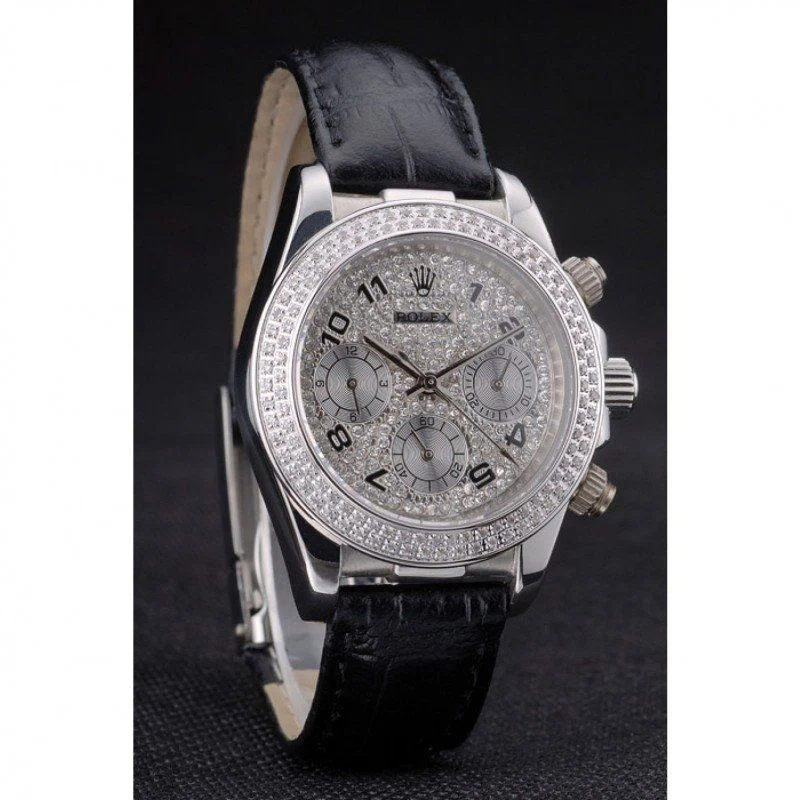 Daytona Zifferblatt mit Diamantbesatz REP016830 Perspektivansicht