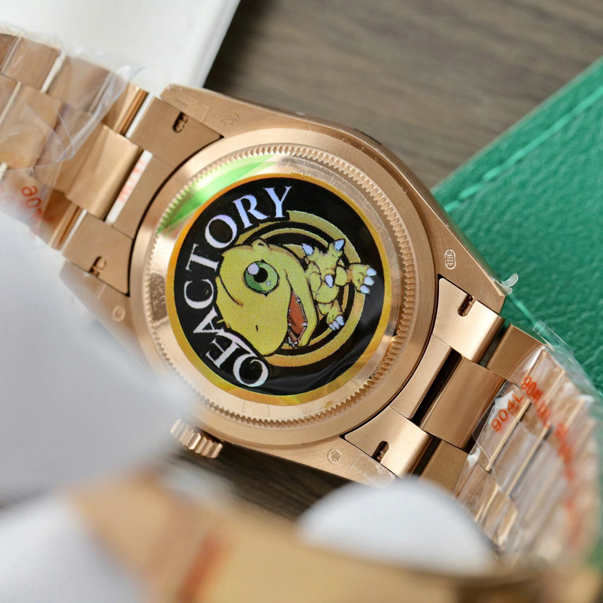 Rolex Day-Date Braun Ombré Zifferblatt 128235-0075 36 mm – Superclone – Bild 10