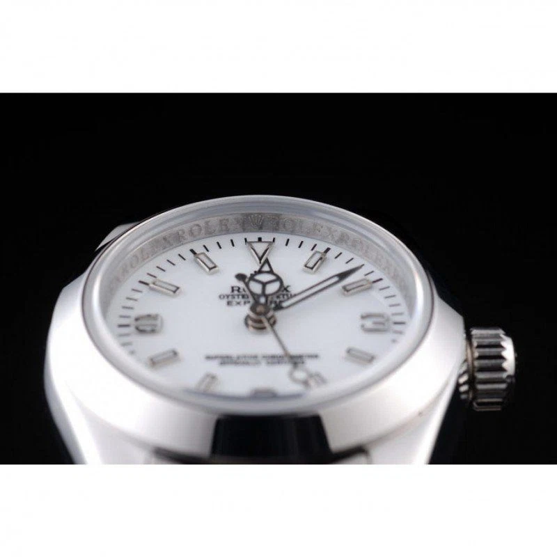 Explorer weißes Zifferblatt 98088 Profilansicht