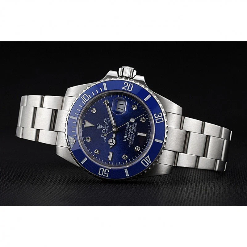 Submariner blaues Zifferblatt 622638 Designdetail