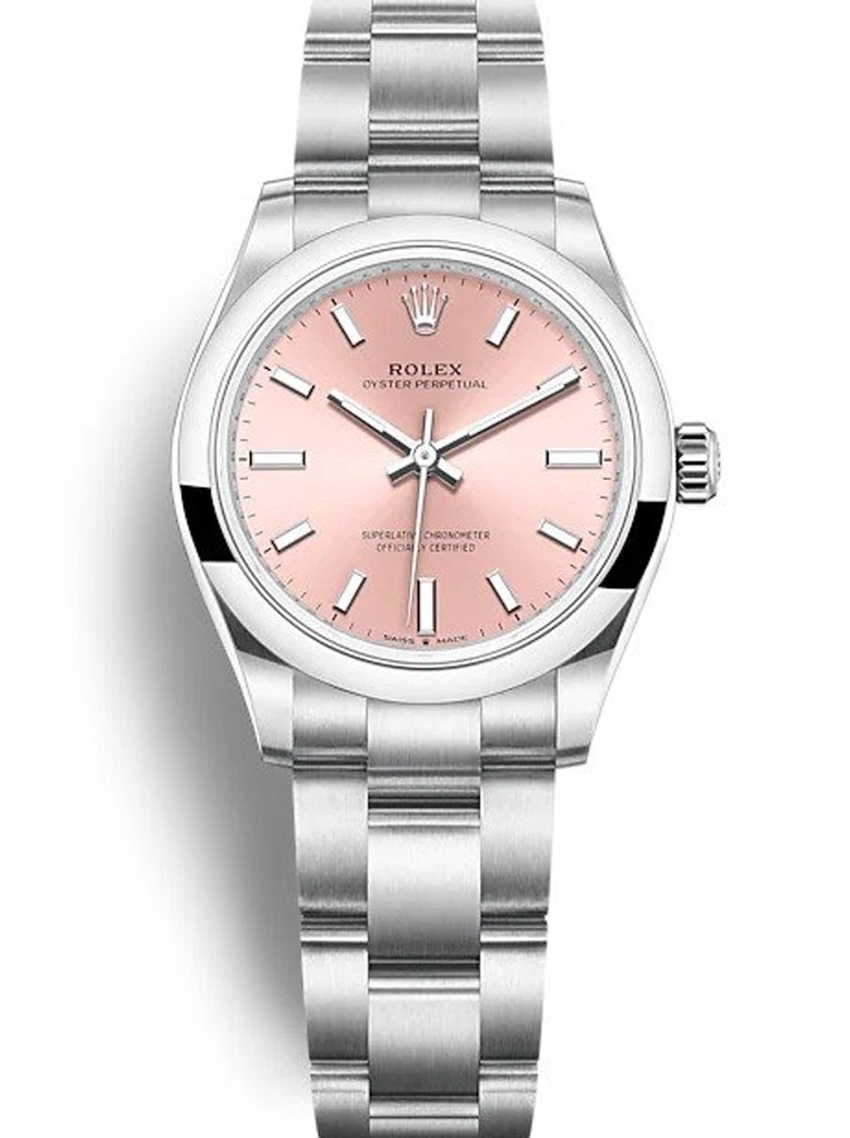 Oyster Perpetual Lady rosafarbenes Zifferblatt 277200