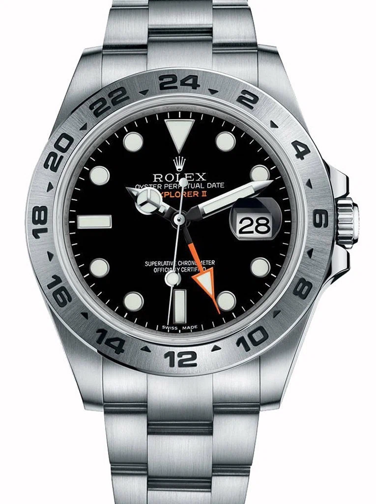 Explorer II schwarzes Zifferblatt 216570 BKSO