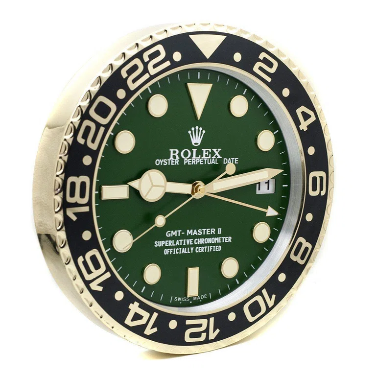 Wanduhr – GMT MASTER II Gold