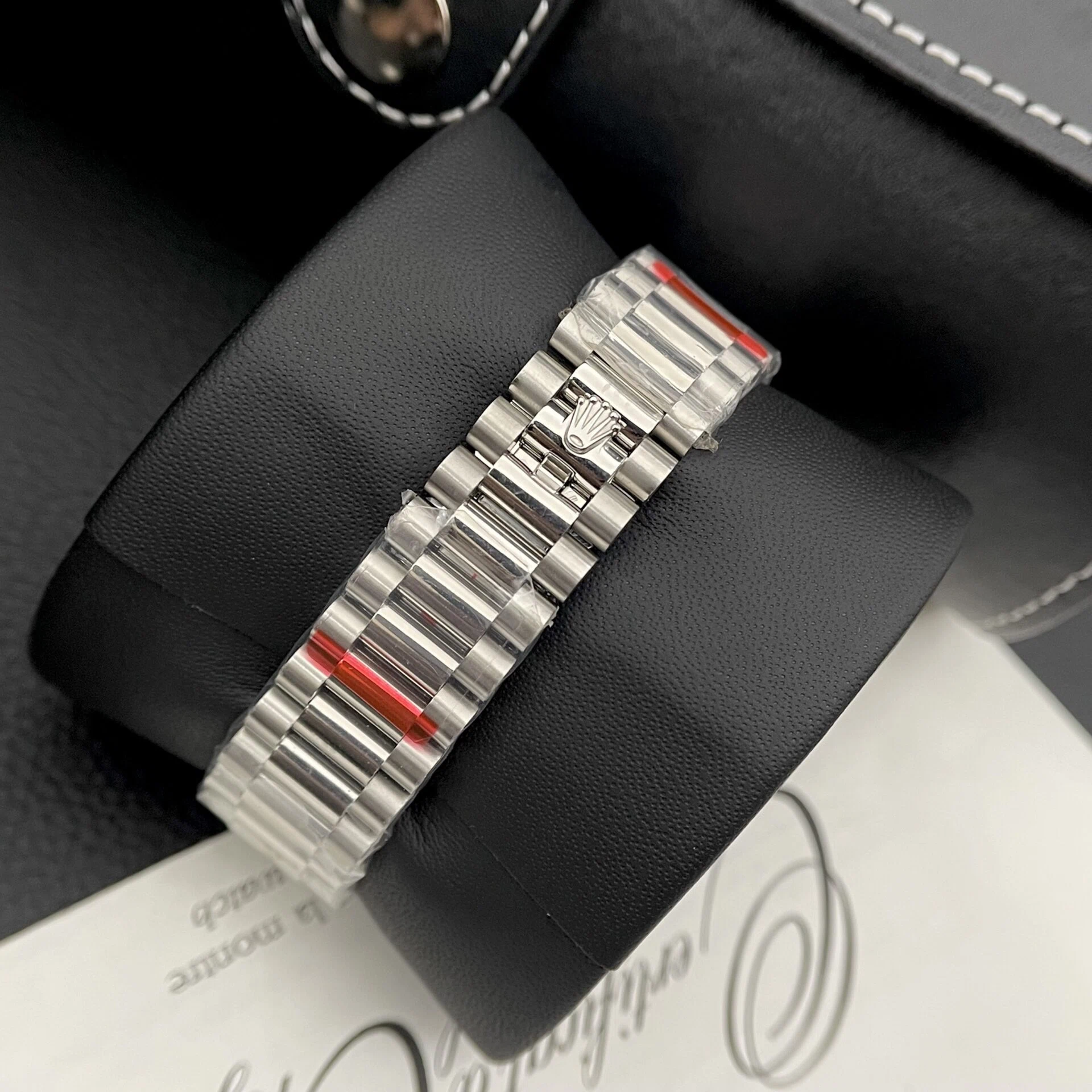 Rolex Day-Date Blau Ombré Zifferblatt mit Diamantbesatz 128236-0005 36 mm – Superclone – Bild 6