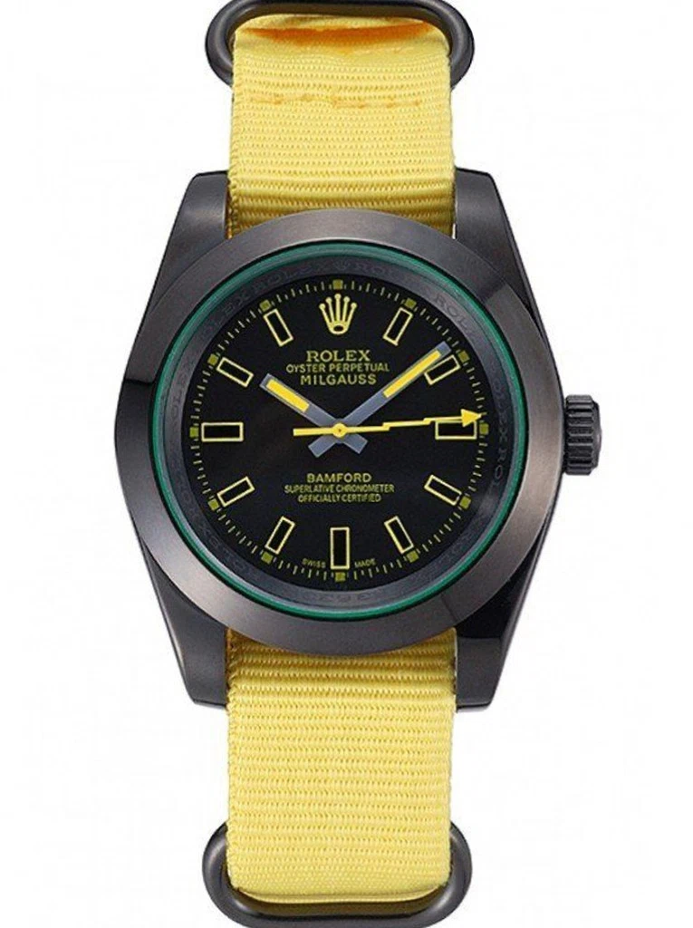 Milgauss schwarzes Zifferblatt 621999