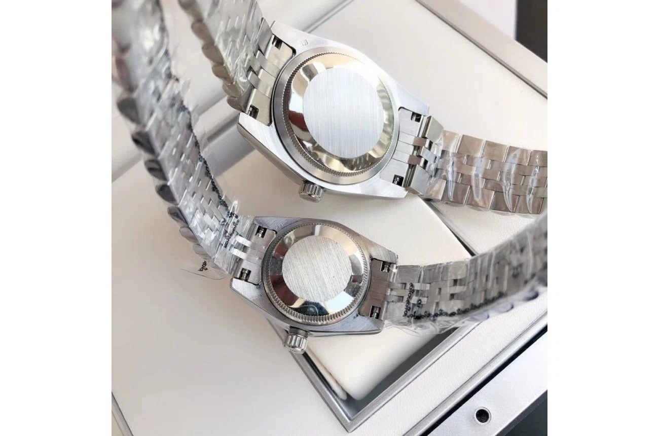 Datejust Edelstahl/Edelstahl Jubilee Rosa/Zifferblatt Alternate Angle