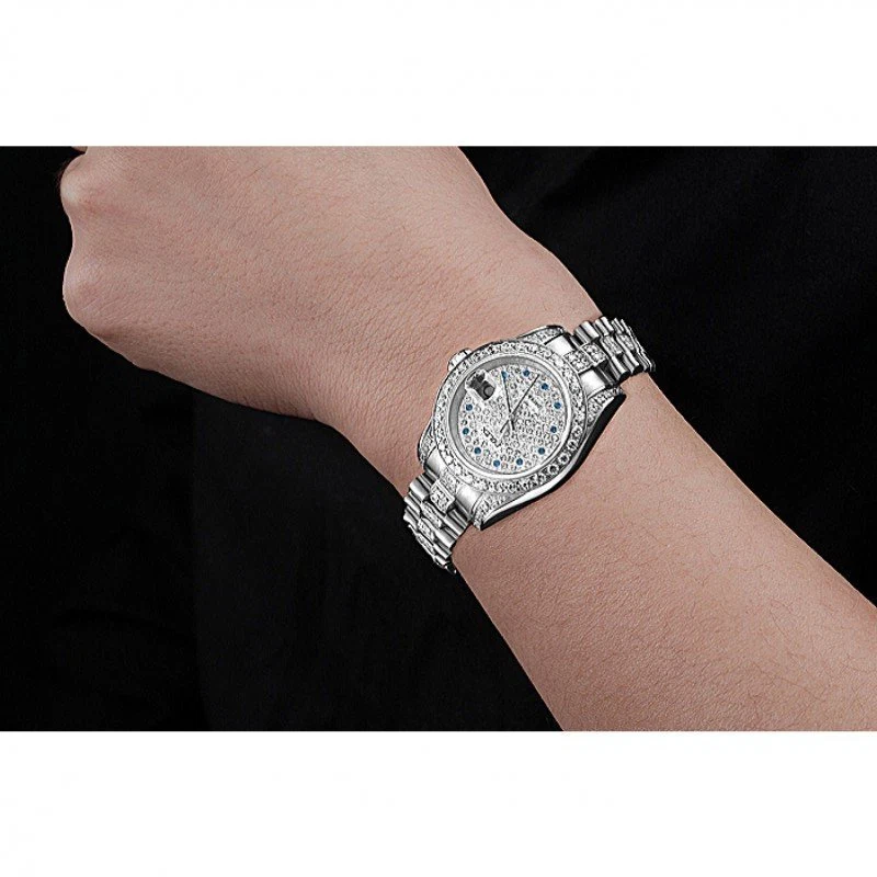 Superclone Datejust silberfarbenes Zifferblatt 622021 Produktdetail