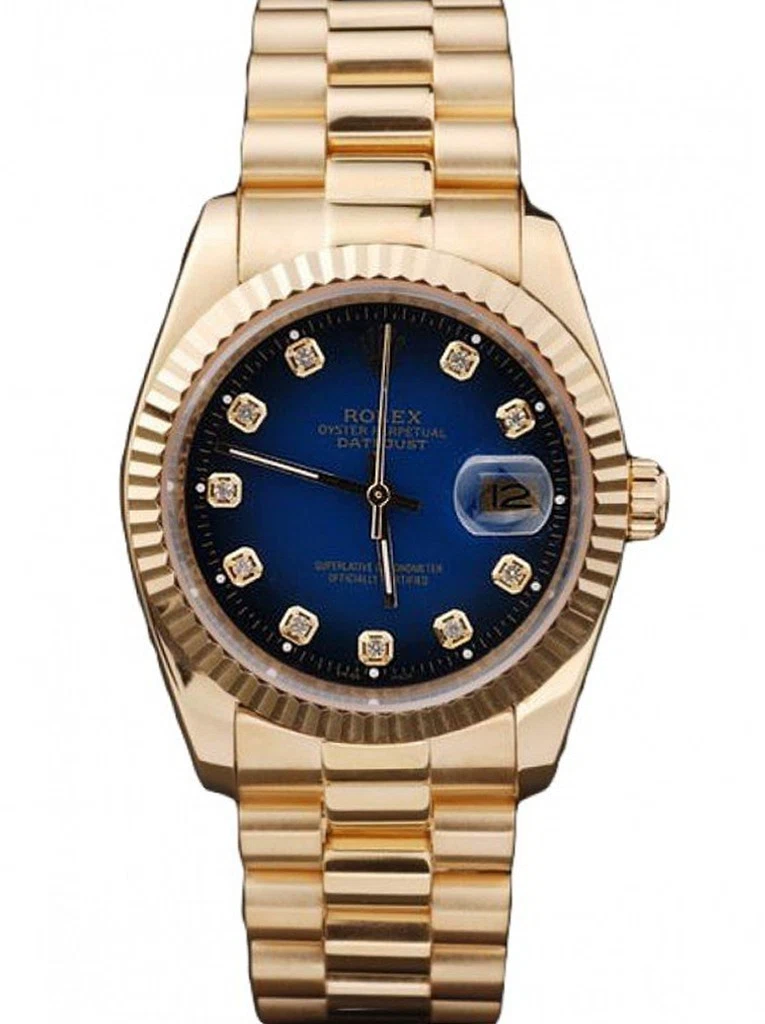 Superclone Datejust blaues Zifferblatt SRL71