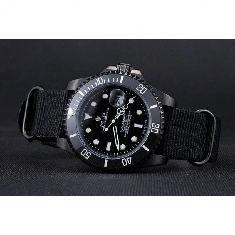 Submariner schwarzes Zifferblatt 622006 Designdetail