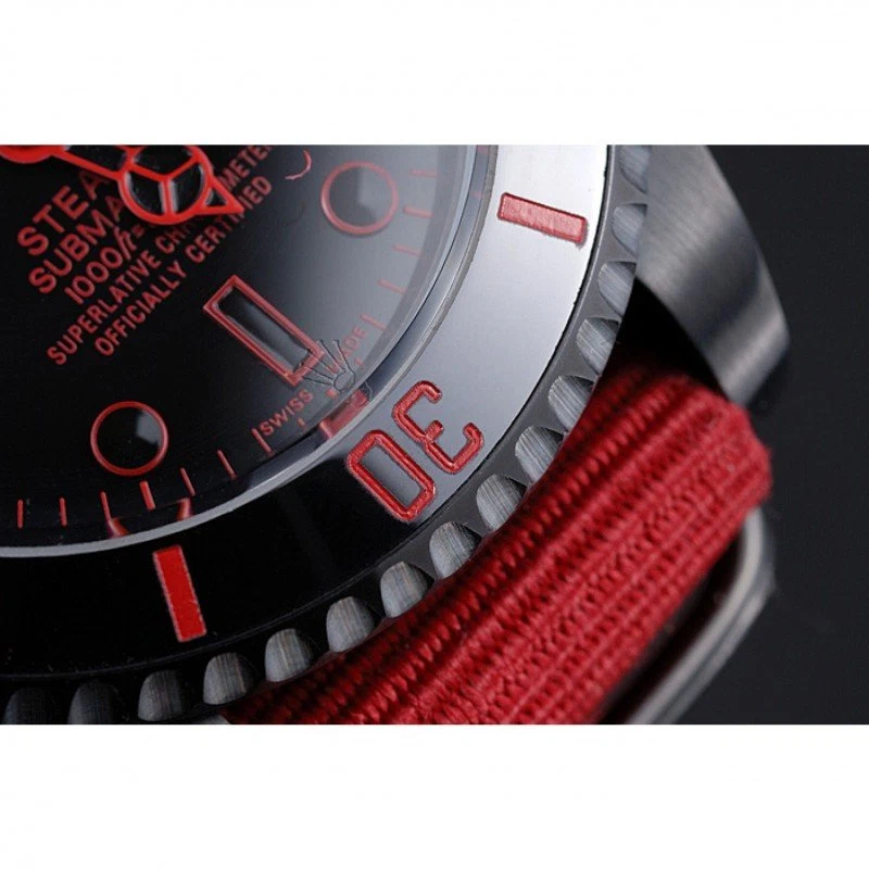 Submariner schwarzes Zifferblatt 622010 Profilansicht