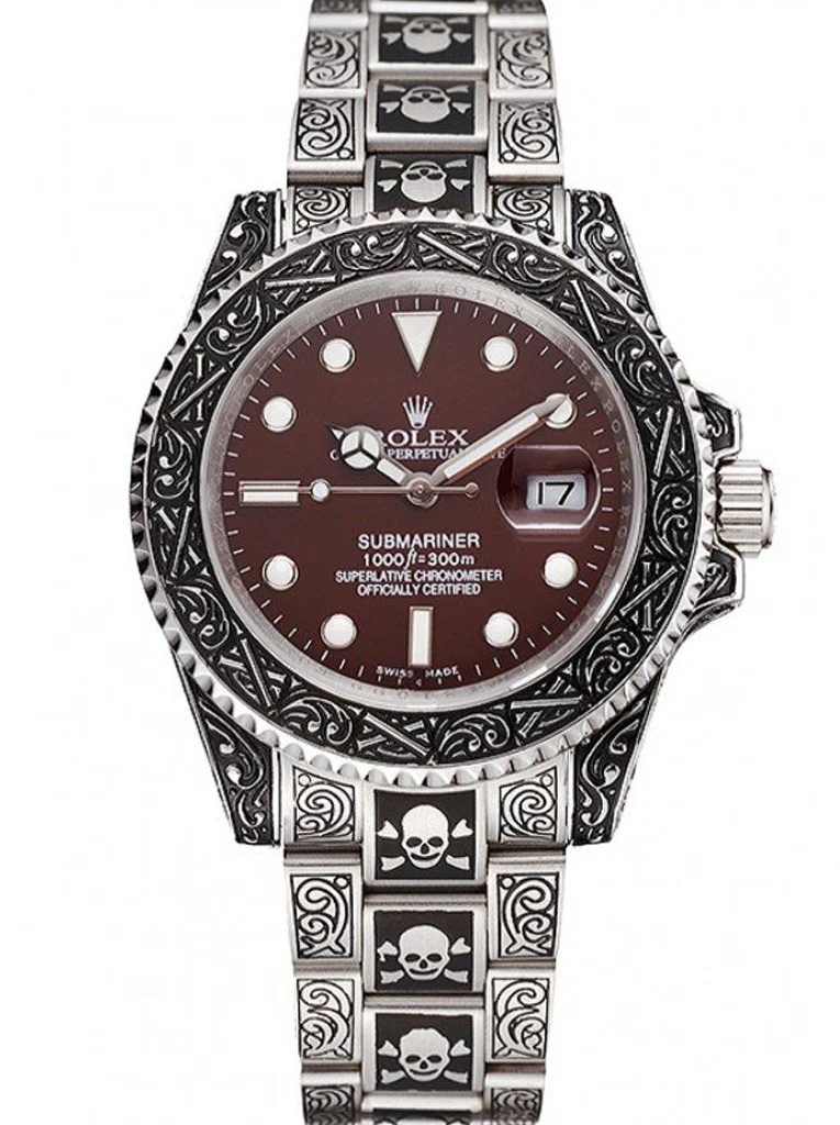 Submariner braunes Zifferblatt 1454078