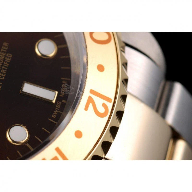 GMT-Master II schwarzes Zifferblatt PR151515 Profilansicht