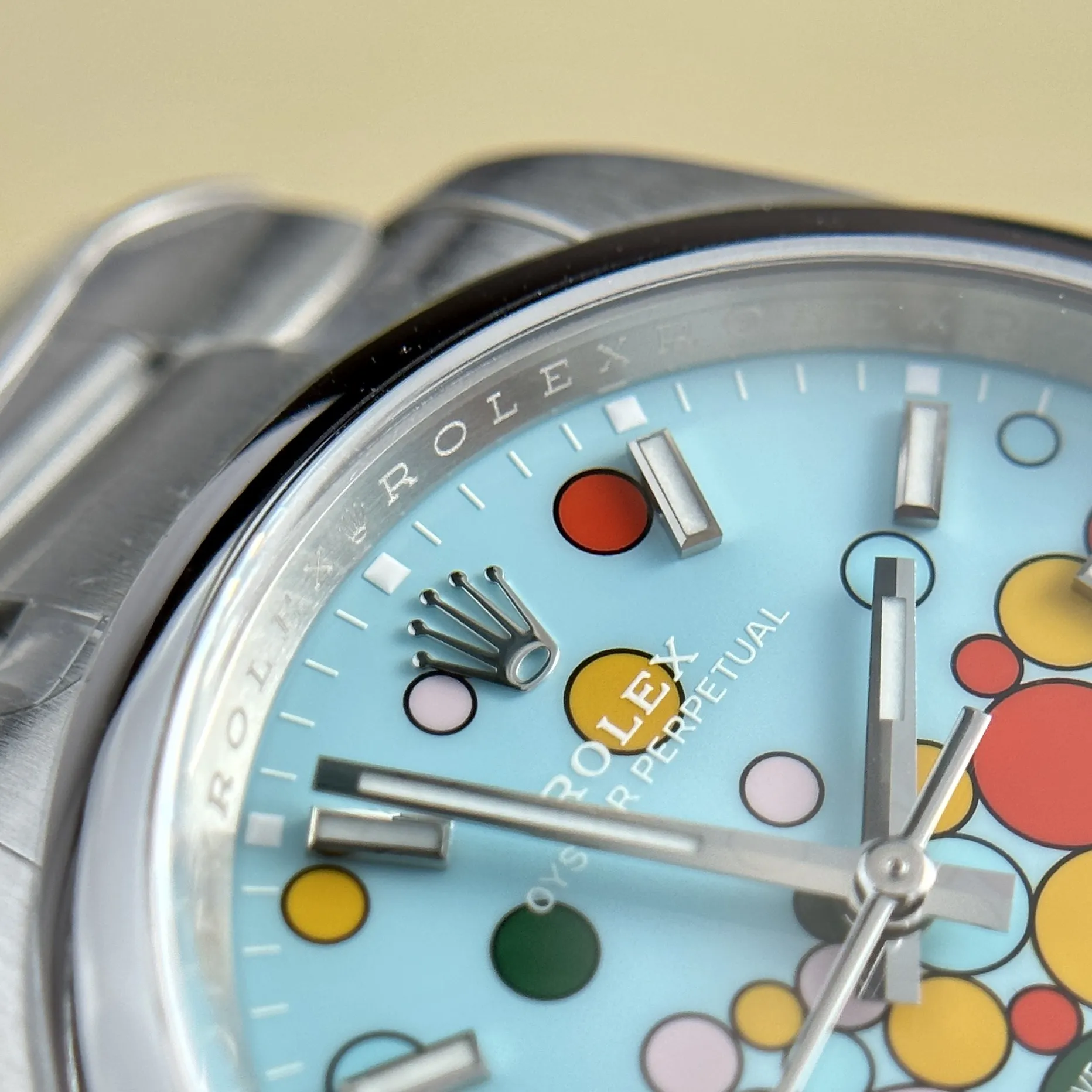 Oyster Perpetual Türkis Zifferblatt Oyster Armband