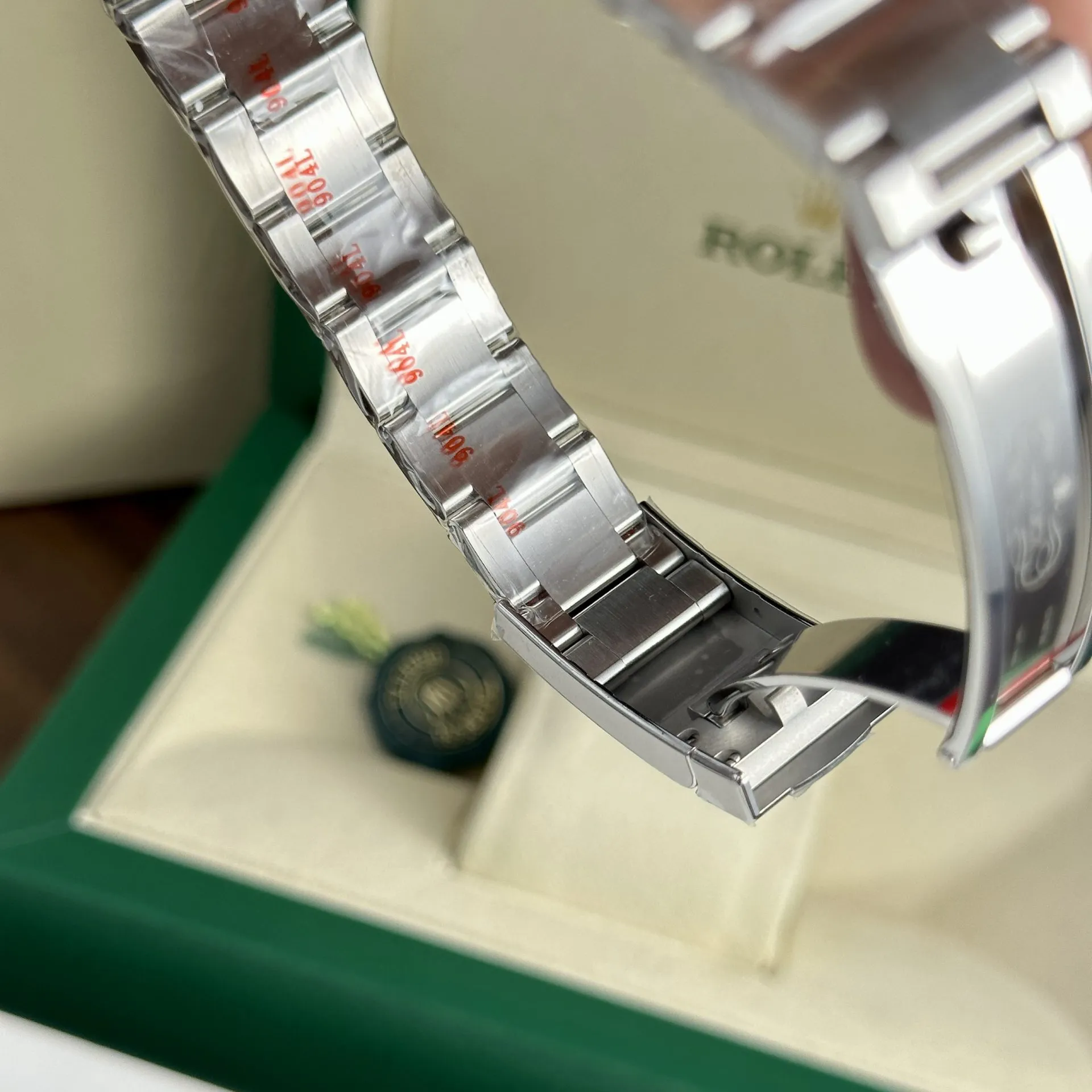 Oyster Perpetual Türkis Zifferblatt Oyster Armband