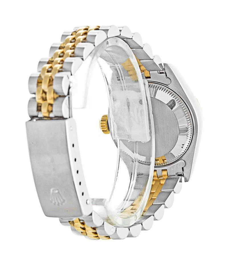 Datejust weißes Zifferblatt 79173 Schrägansicht