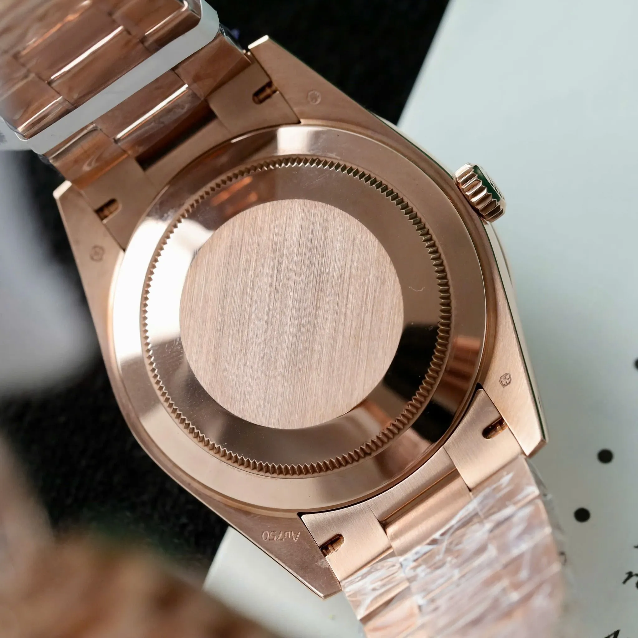 Day Date Zifferblatt mit Diamantbesatz mit Diamantbesatz Lünette Presidential Armband