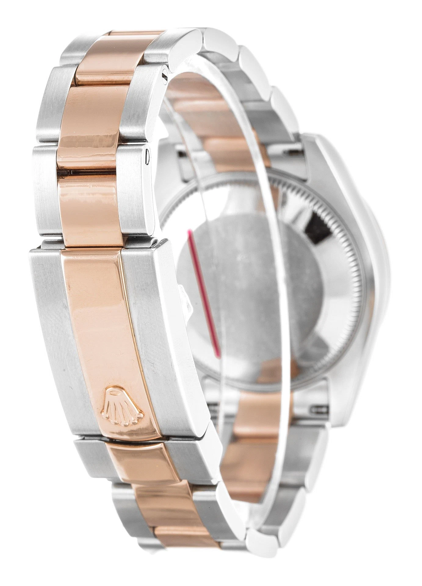 Lady-Datejust schokoladenbraunes Zifferblatt 178341 Schrägansicht