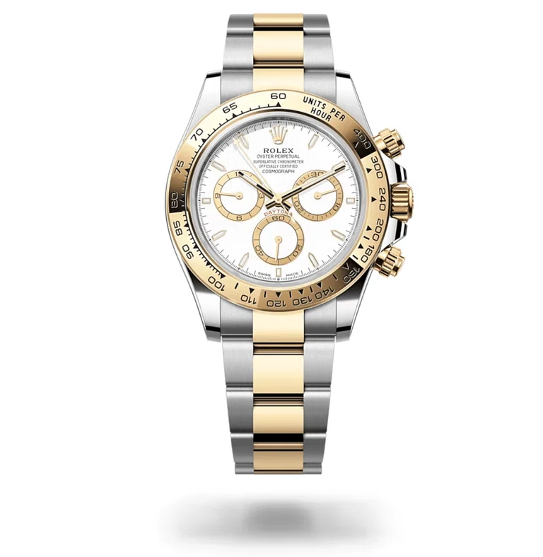 Superclone Daytona weißes Zifferblatt 126503