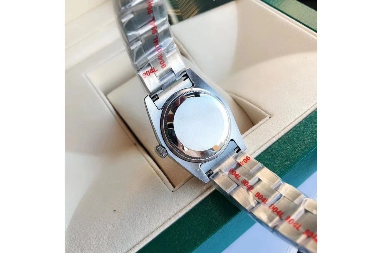 Oyster Perpetual Edelstahl/Edelstahl Silber/Stabindizes Alternate Angle