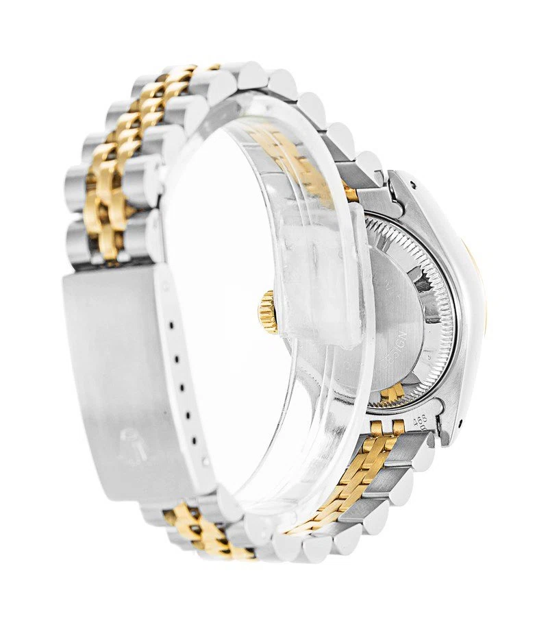 Datejust goldfarbenes Zifferblatt 69173 Perspektivansicht