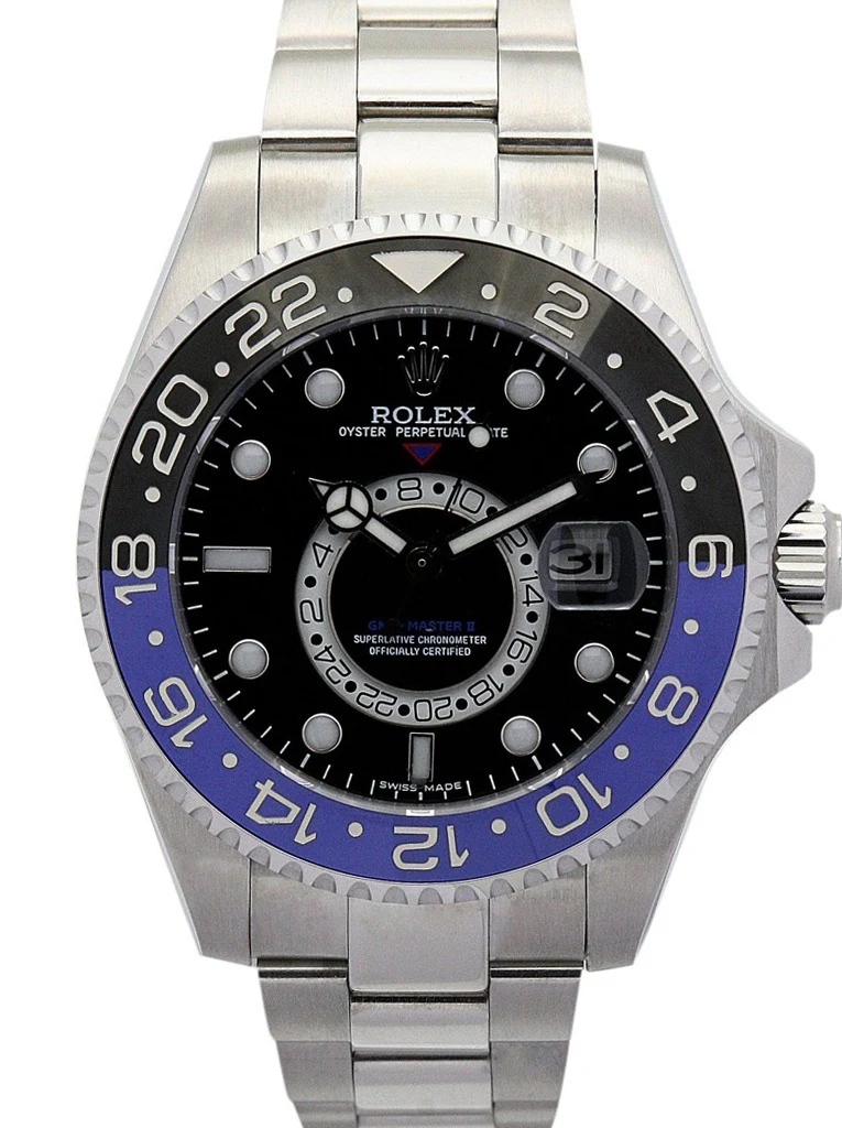 GMT-Master schwarzes Zifferblatt 16720-2