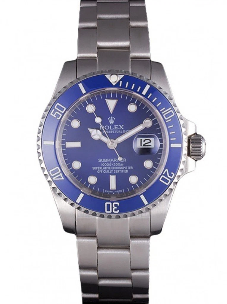 Superclone Submariner blaues Zifferblatt SRL50