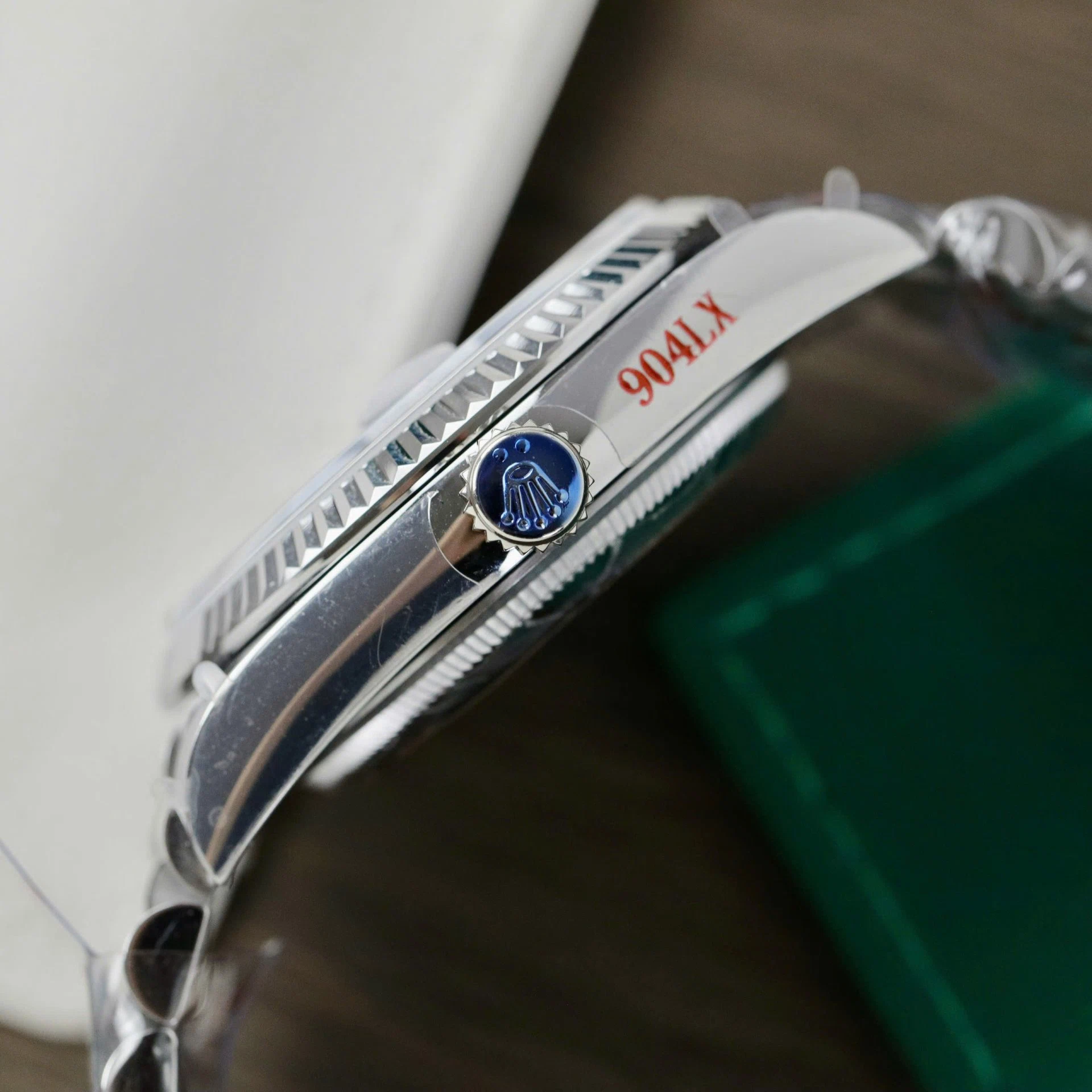 Rolex Day-Date Blau Ombré Zifferblatt 128239-0063 36 mm – Superclone – Bild 8