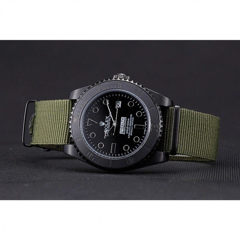 Submariner schwarzes Zifferblatt 621995 Designdetail