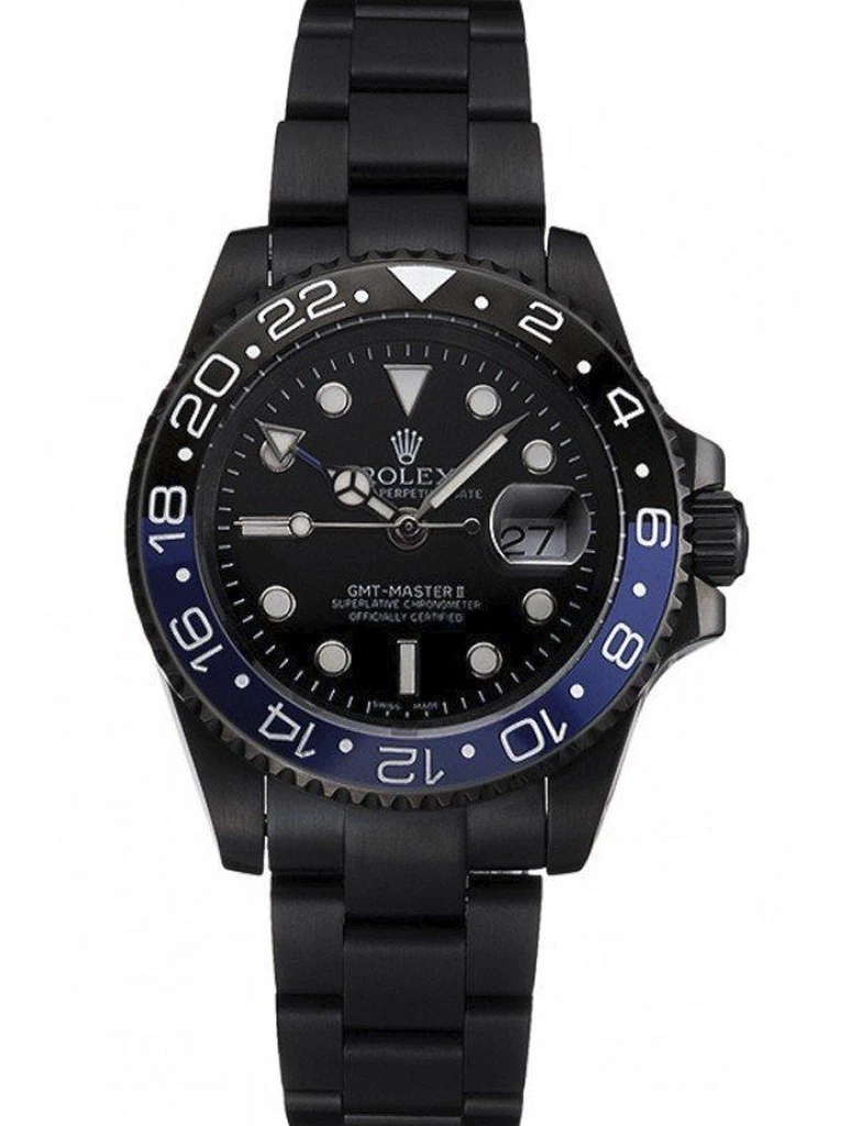 Superclone GMT-Master II schwarzes Zifferblatt PR18239
