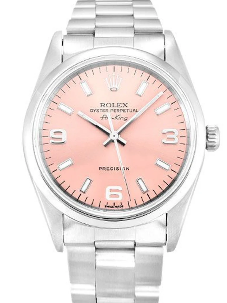 Air-King rosafarbenes Zifferblatt 14000-2