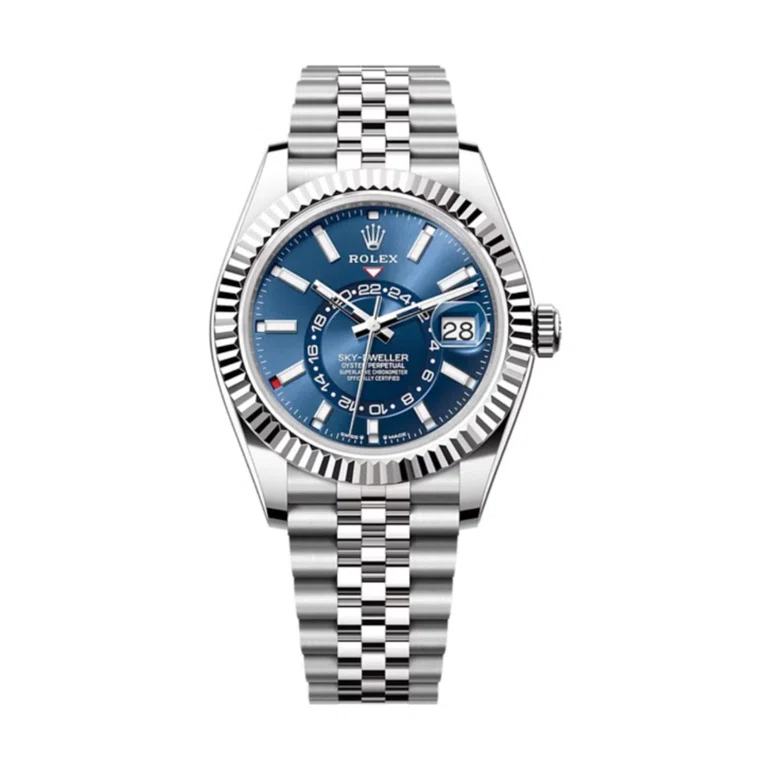 Superclone Sky-Dweller leuchtendblaues Zifferblatt 336934 Jubilee