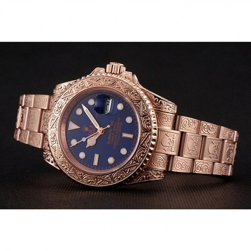Superclone Submariner blaues Zifferblatt 1454085 Designdetail
