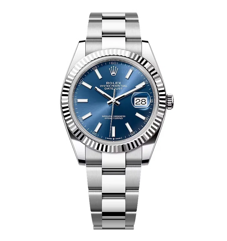 Rolex Datejust blaues Zifferblatt 126334-0001 41 mm
