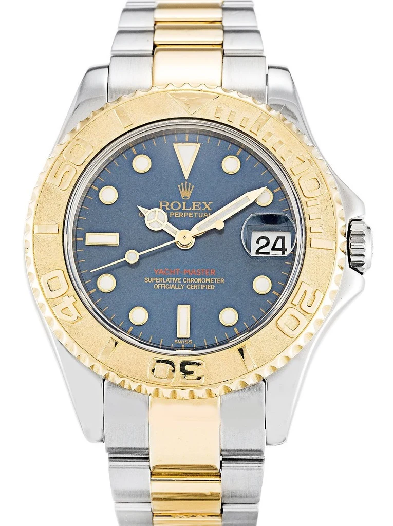 Yacht-Master blaues Zifferblatt 168623
