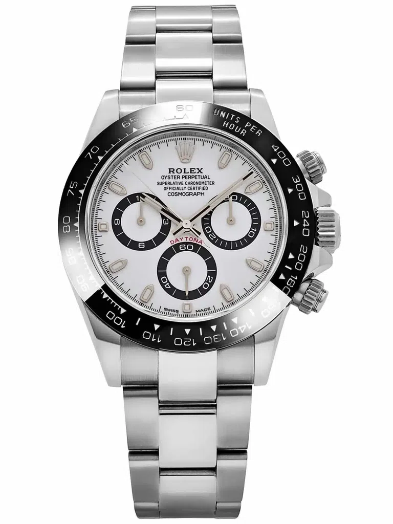 Rolex Daytona “Panda” weißes Zifferblatt 116500LN
