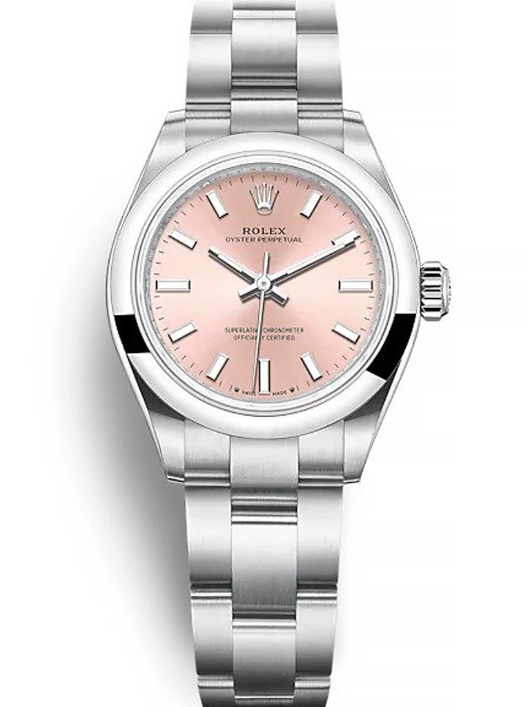 Oyster Perpetual Lady rosafarbenes Zifferblatt 276200