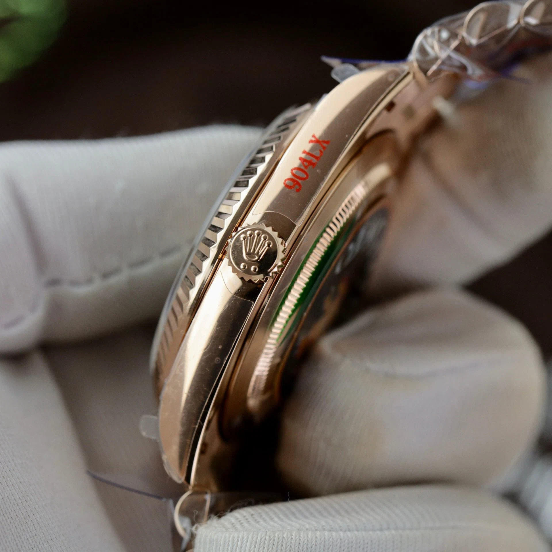 Rolex Day-Date Schiefergrau Ombré Zifferblatt 228235-0055 40 mm – Superclone – Bild 8