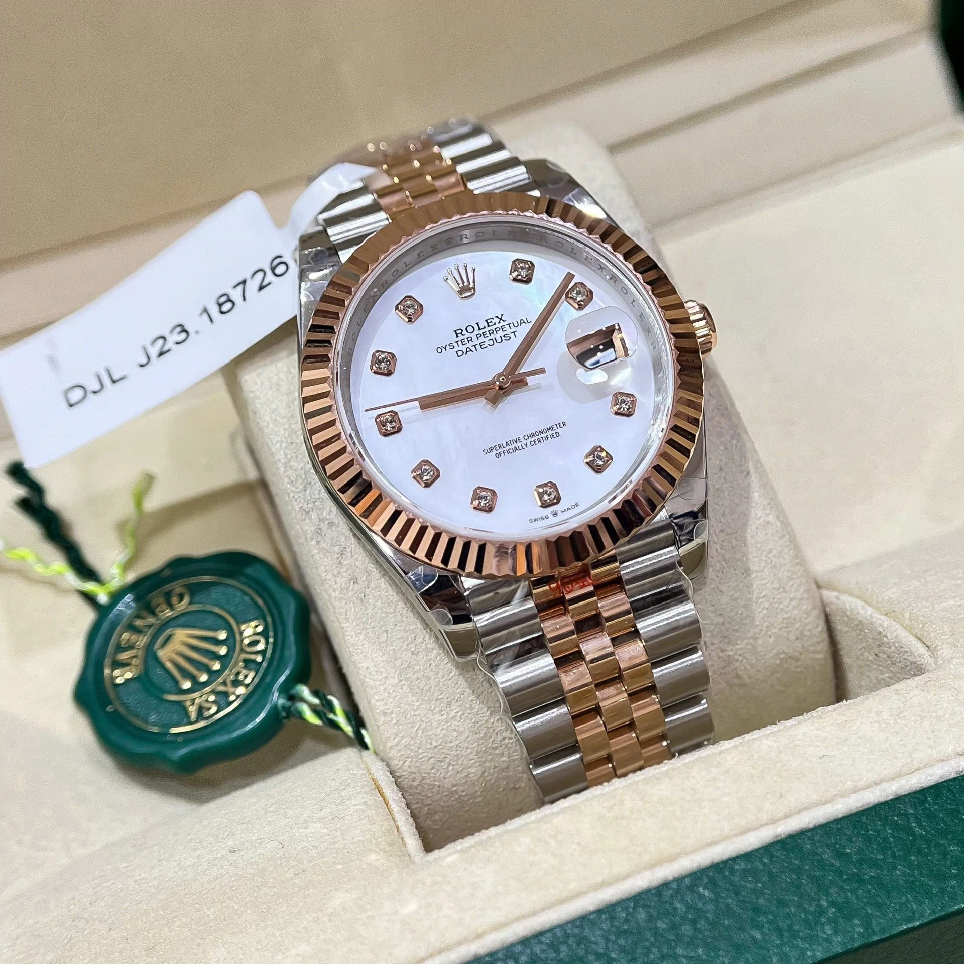 Rolex Datejust Perlmutt-Zifferblatt 126231-0021 36 mm – Bild 3