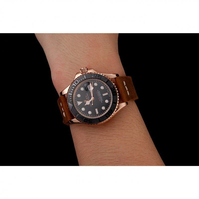 Yacht-Master schwarzes Zifferblatt 1453861 Alternate Angle