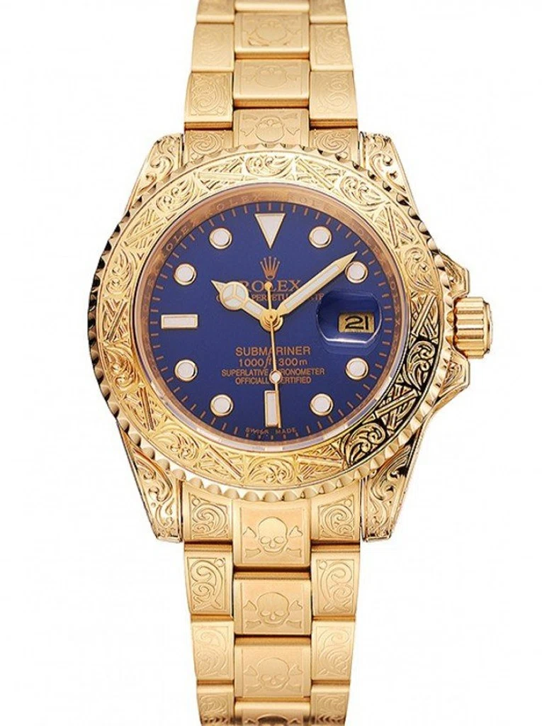 Superclone Submariner blaues Zifferblatt 1454089