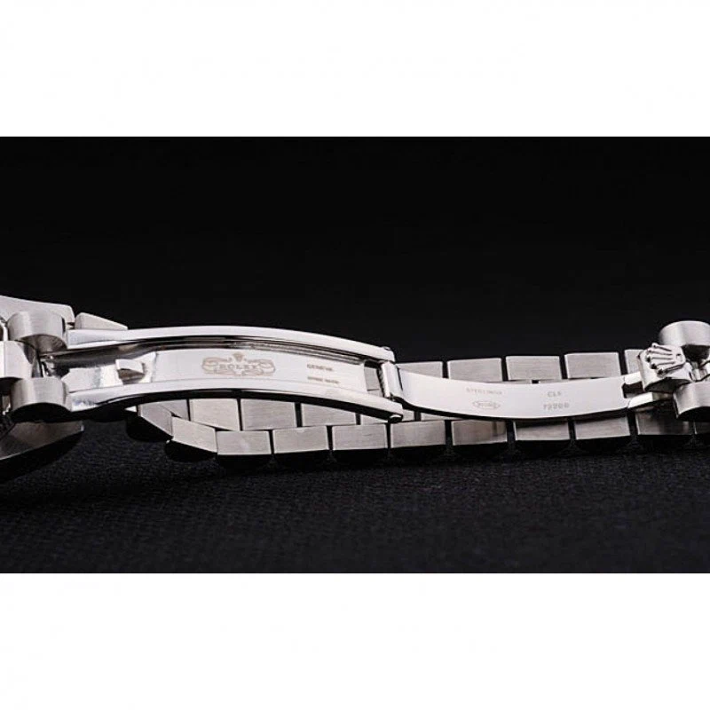 Datejust weißes Zifferblatt RL123 Designdetail