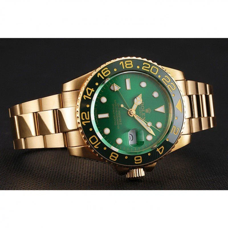Superclone GMT-Master II grünes Zifferblatt 116718LN Nahaufnahme