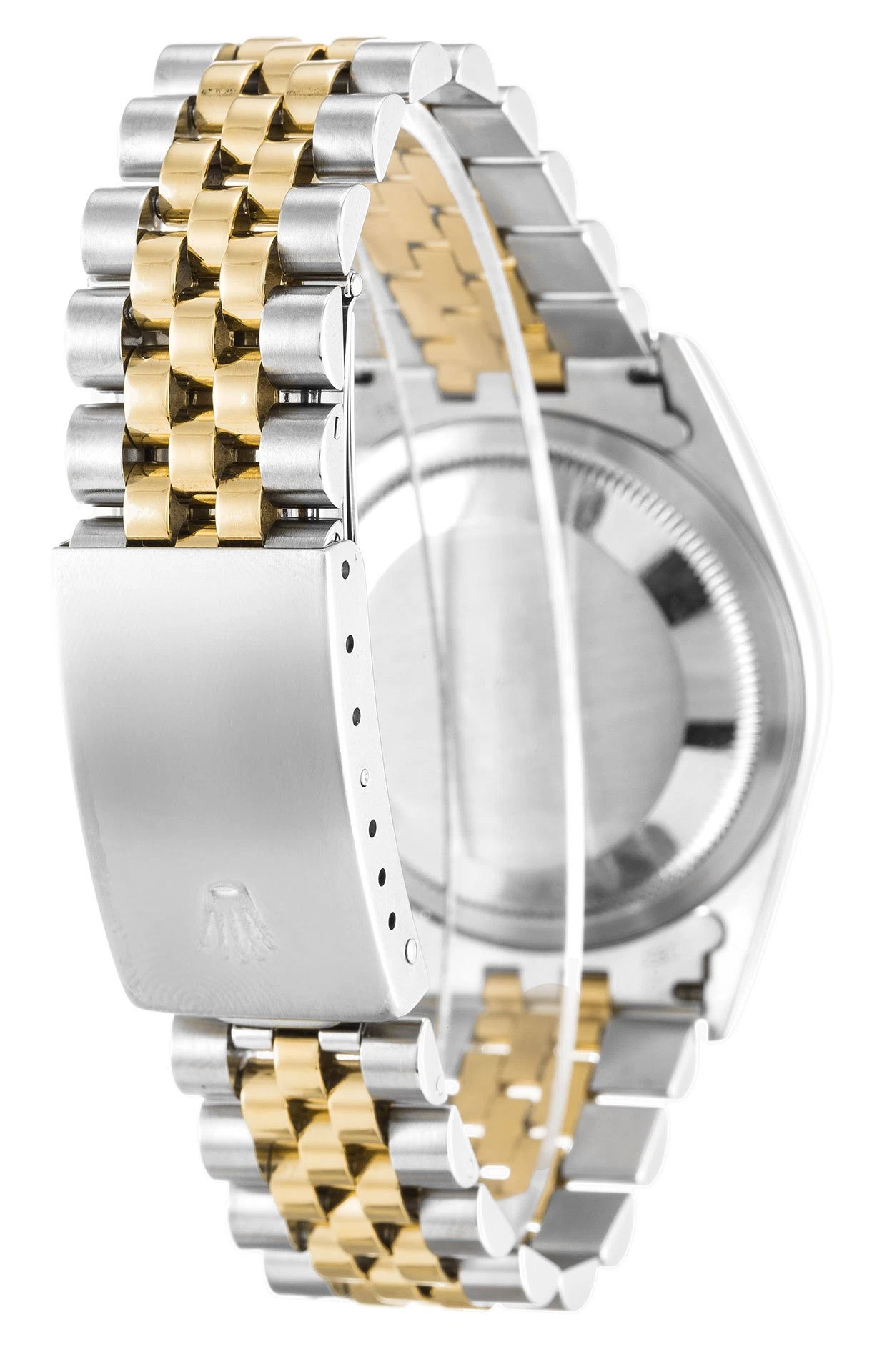 Datejust weißes Zifferblatt 16233 Schrägansicht