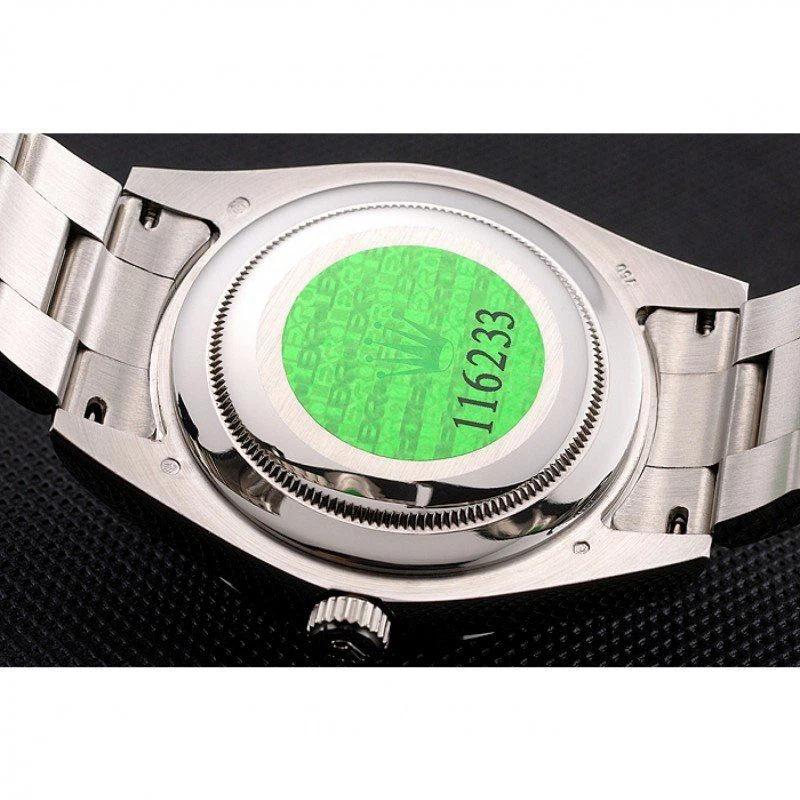 Oyster Perpetual Date blaues Zifferblatt REP016835 Stilansicht