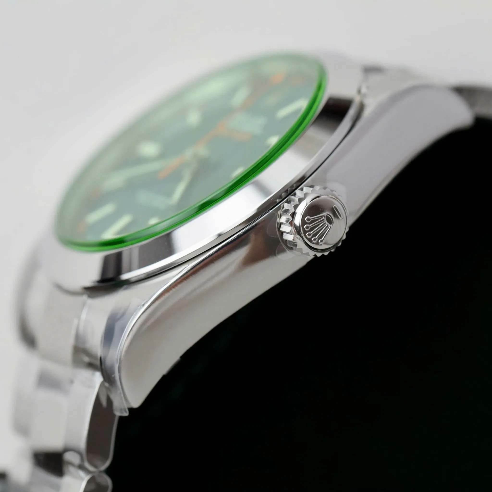 Milgauss blaues Zifferblatt Oyster Armband